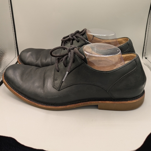 UGG | Men’s Hixson Lace Up Leather Oxford Shoes Professional Sherpa Lined SZ 11 - Picture 4 of 9